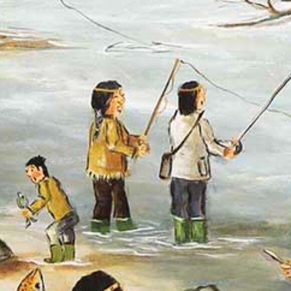 New sealed Trefl 1000pcs Adult Puzzle -He's Laughing Canadian First Nation - Picture 10 of 16